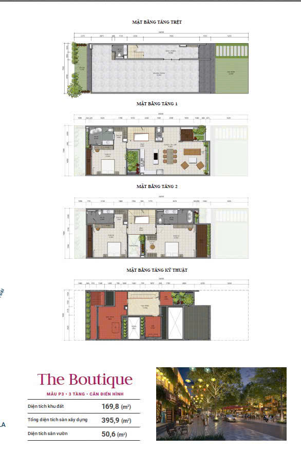 Mặt bằng boutique